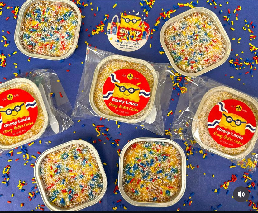 314 Day Baby Louie with SPRINKLES Gooey Louie Gooey Butter Cake