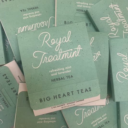 Big Heart Tea "Royal Treatmint" Herbal Tea LOCAL PICKUP