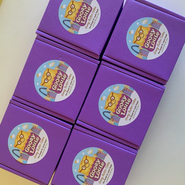 Deluxe Baby Louie in Gift Box– Individual Serving Gooey Butter Cake LOCAL PICKUP