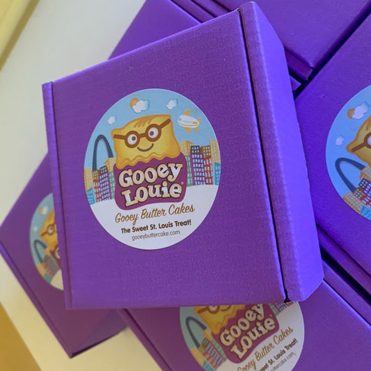 Deluxe Baby Louie in Gift Box– Individual Serving Gooey Butter Cake LOCAL PICKUP