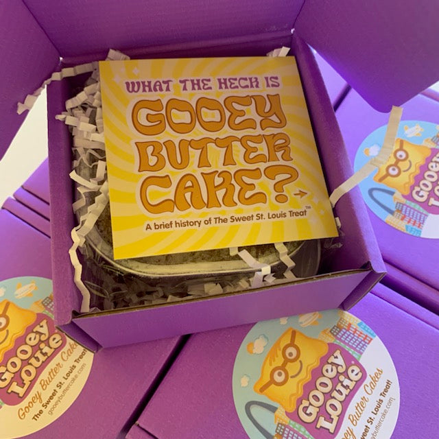 Deluxe Baby Louie in Gift Box– Individual Serving Gooey Butter Cake LOCAL PICKUP