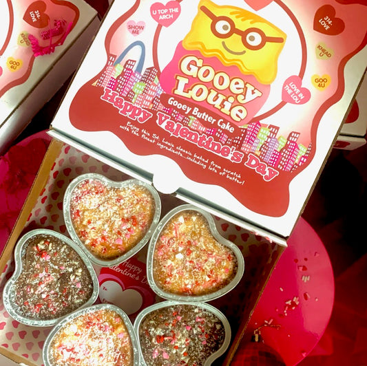 Mini Sweetheart Gooey Butter Cakes- 5 Pack