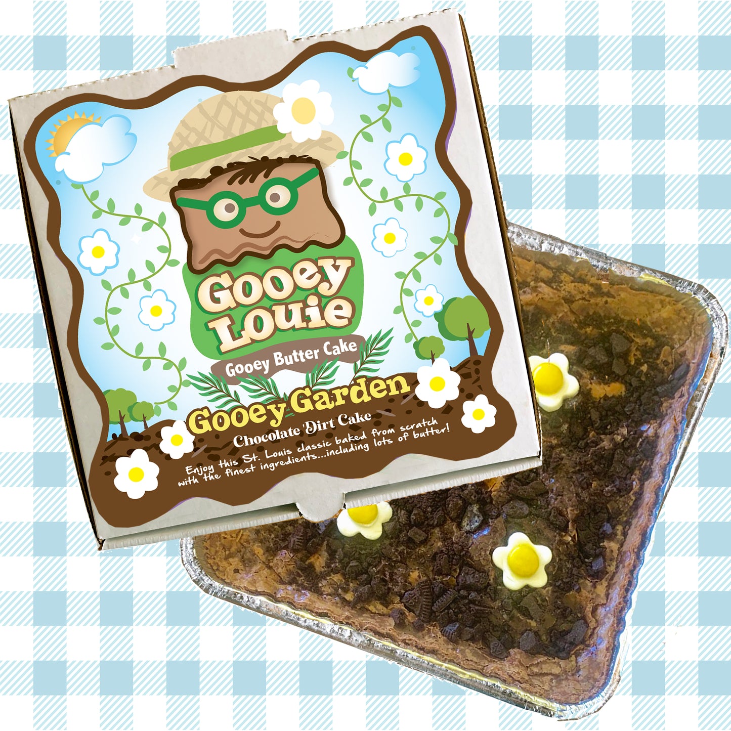 HAPPY MOTHER'S DAY Gooey Louie Box– Original Gooey Butter Cake LOCAL PICKUP