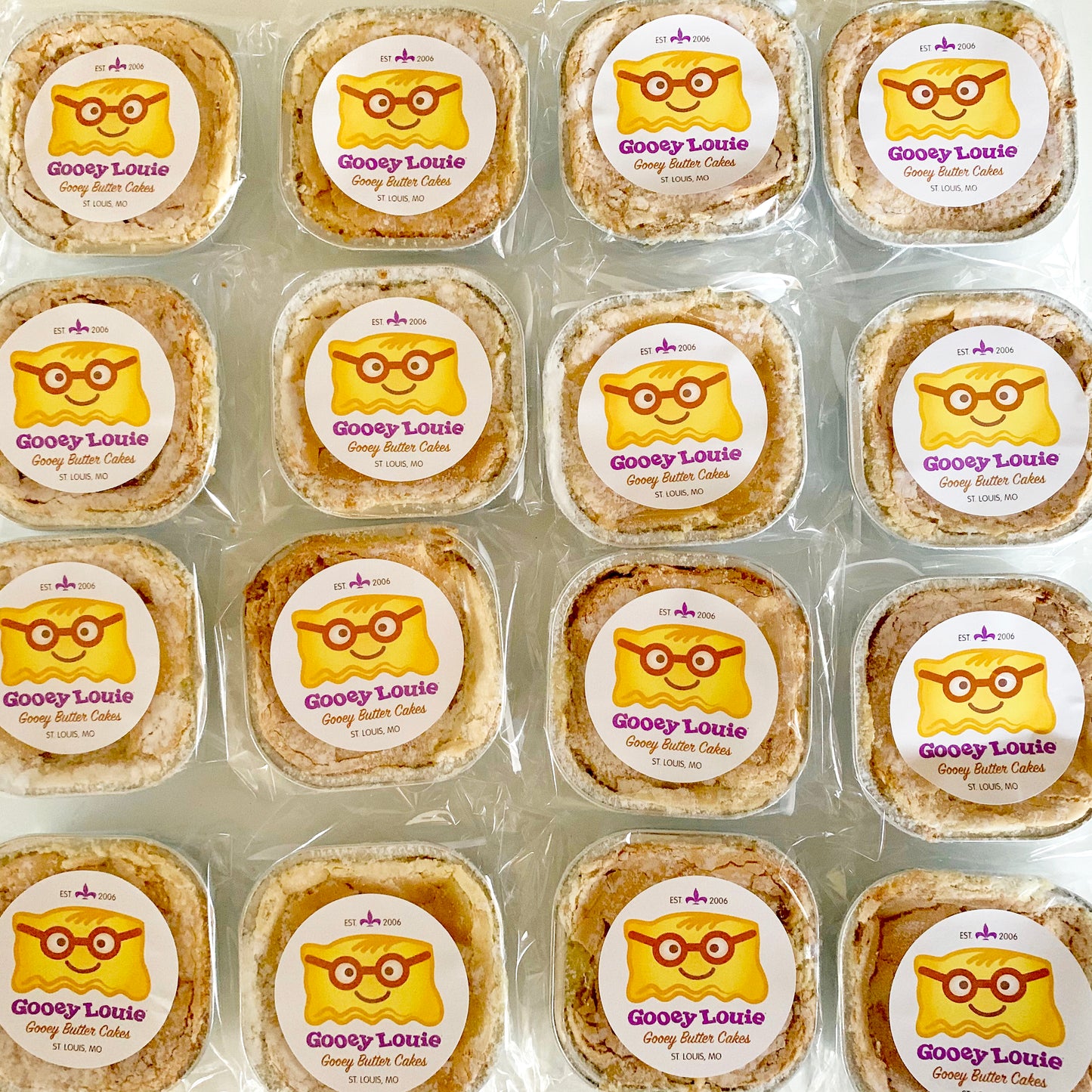 30 Gooey Louie Individual Servings | Minimalist Design (Bulk) SHIPPING INCLUDED