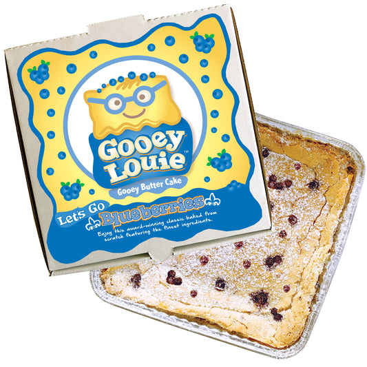 LET'S GO BLUEBERRIES! Gooey Louie Gooey Butter Cake Flavor