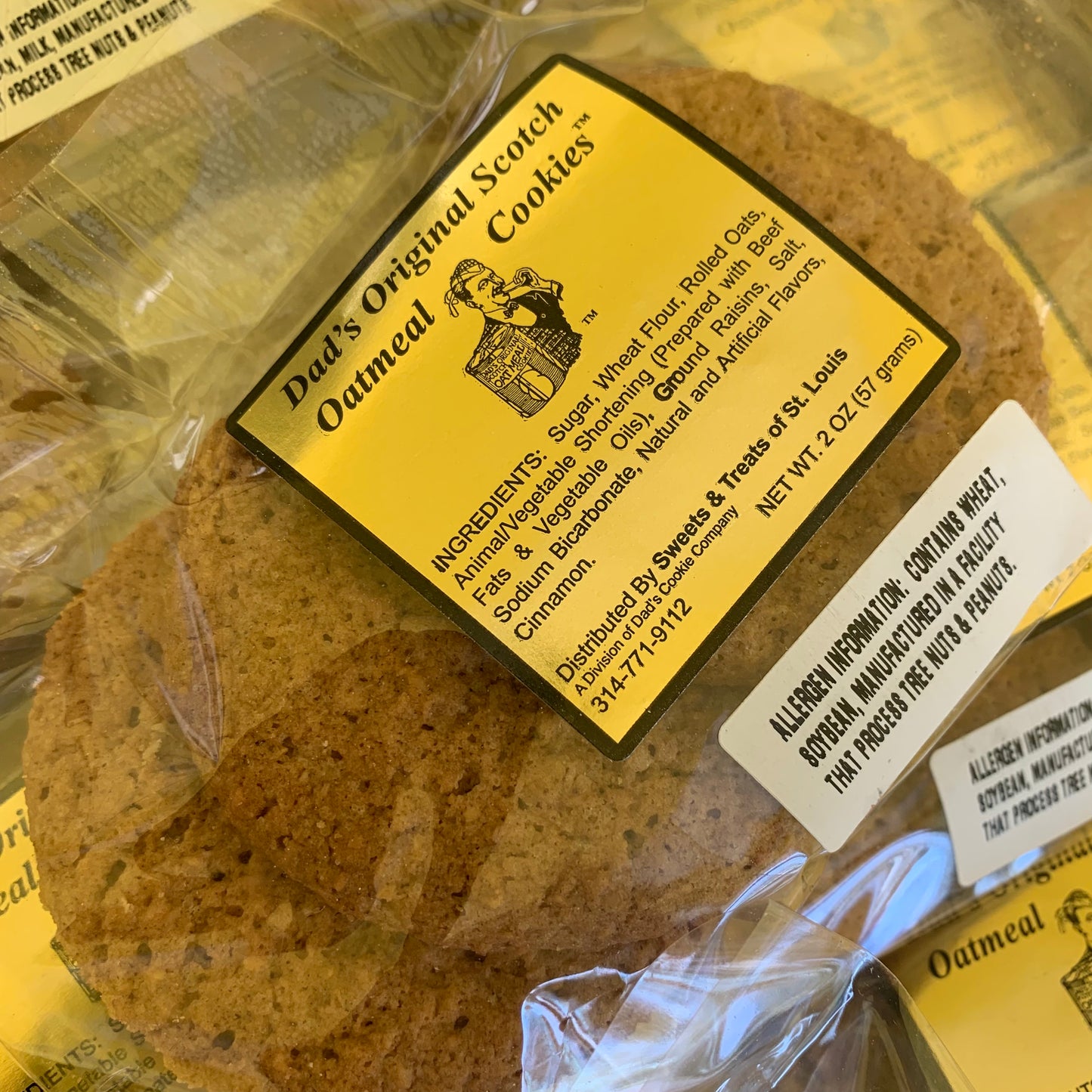 Dad's Cookies Scotch Oatmeal 3-pack LOCAL PICKUP