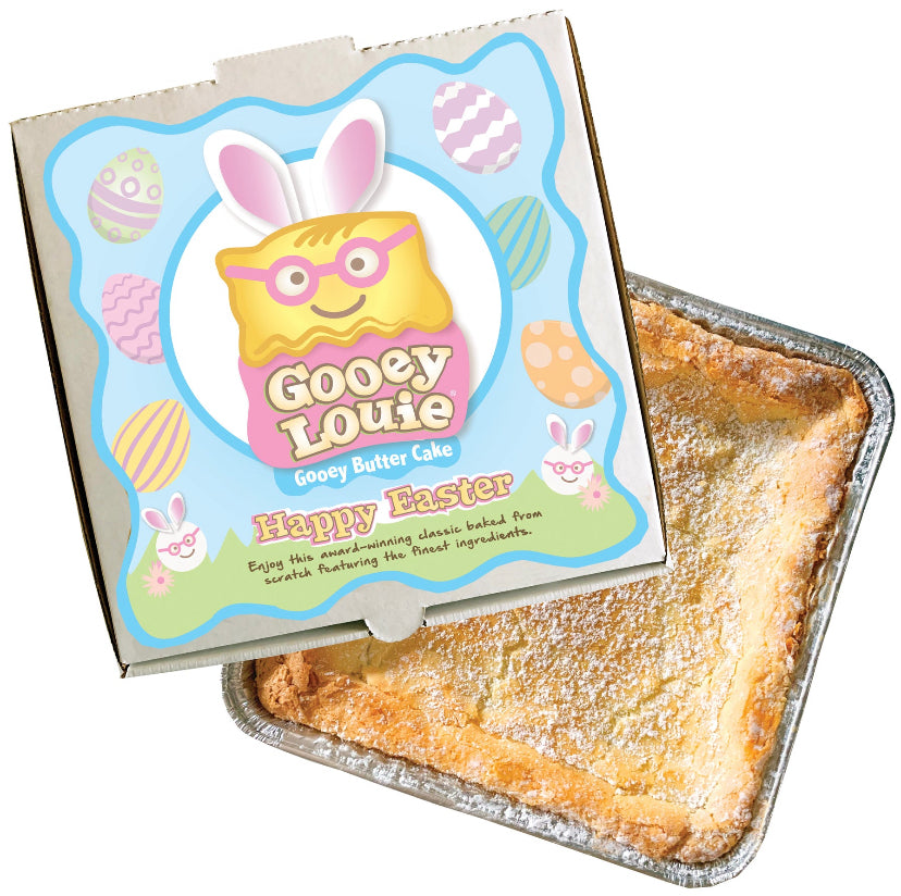 HAPPY EASTER Gift Box– Gooey Louie Gooey Butter Cake