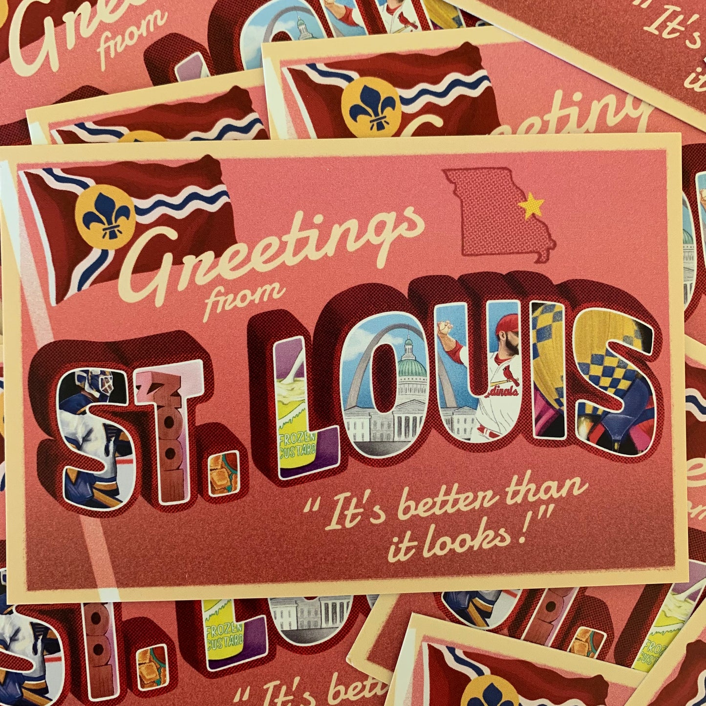 St. Louis Postcard LOCAL PICKUP