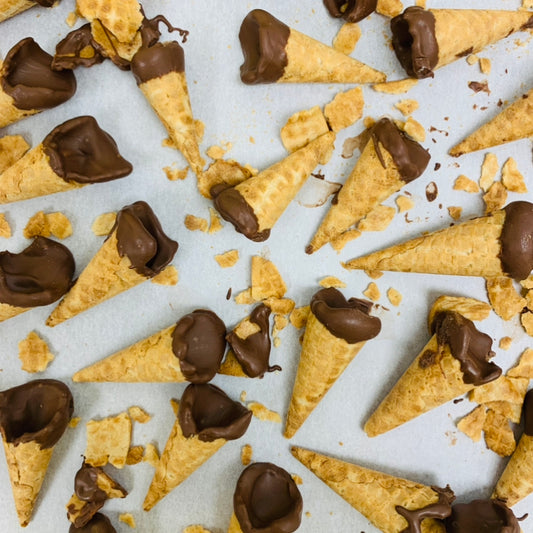 1904 Worlds Fair Chocolate Filled Mini Cones