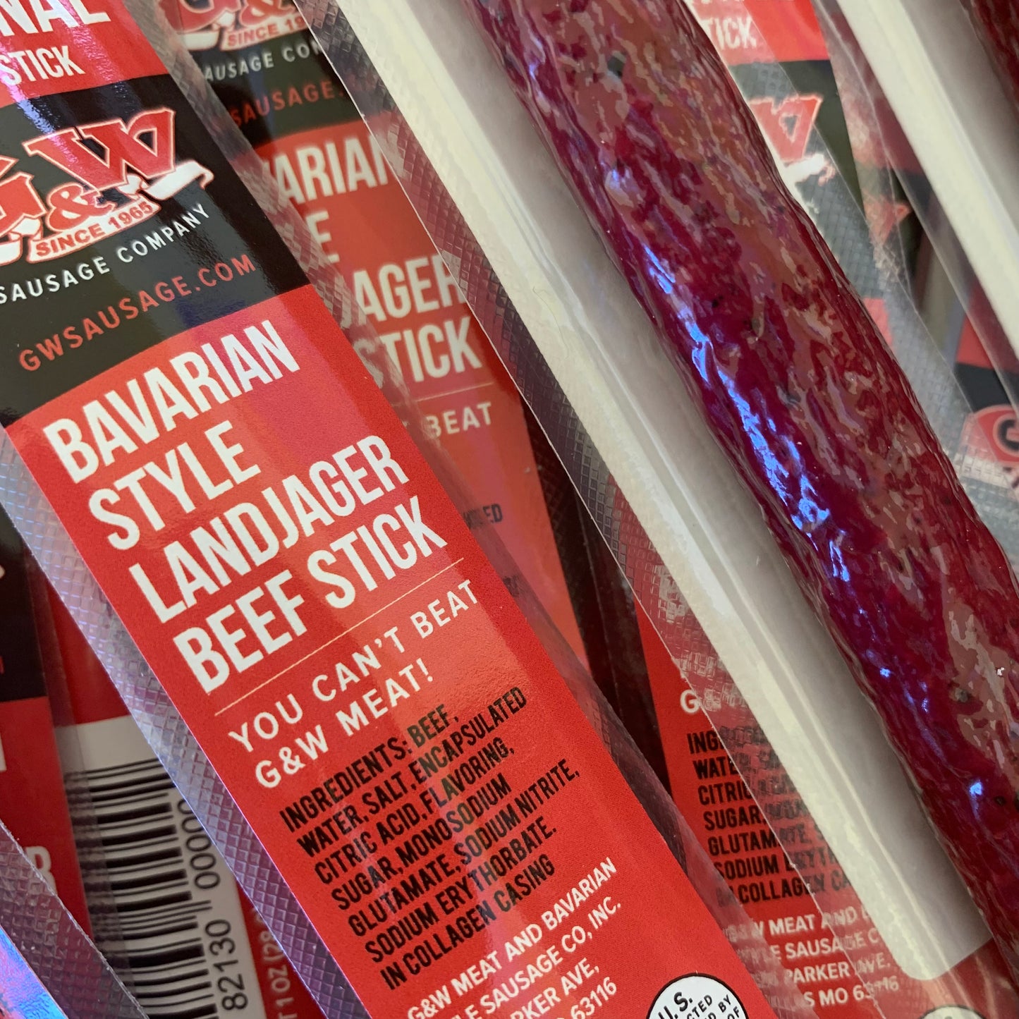 G&W Sausage Original Beef Stick