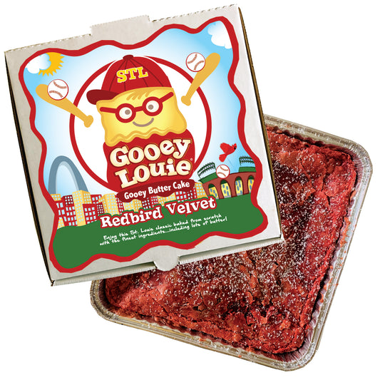 REDBIRD VELVET FLAVOR Gooey Butter Cake