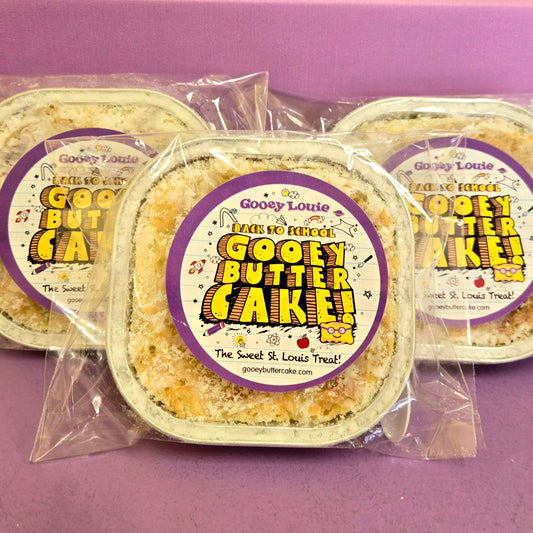 BACK TO SCHOOL Baby Louie Individual Serving Gooey Butter Cakes LOCAL PICKUP