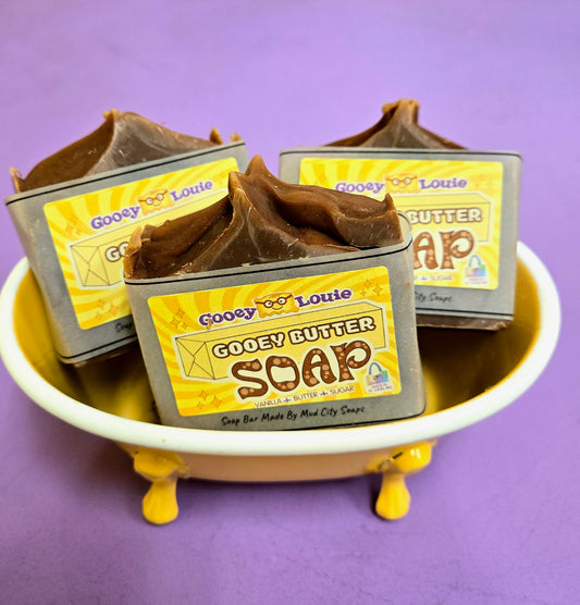 Gooey Butter Soap by Mud City Soaps LOCAL PICKUP ONLY