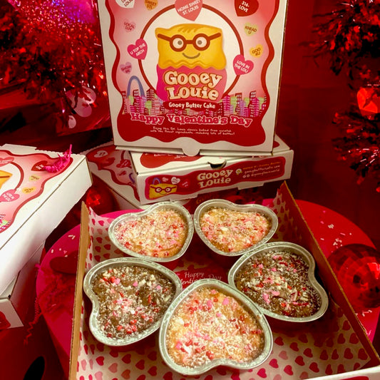 Mini Sweetheart Gooey Butter Cakes- 5 Pack