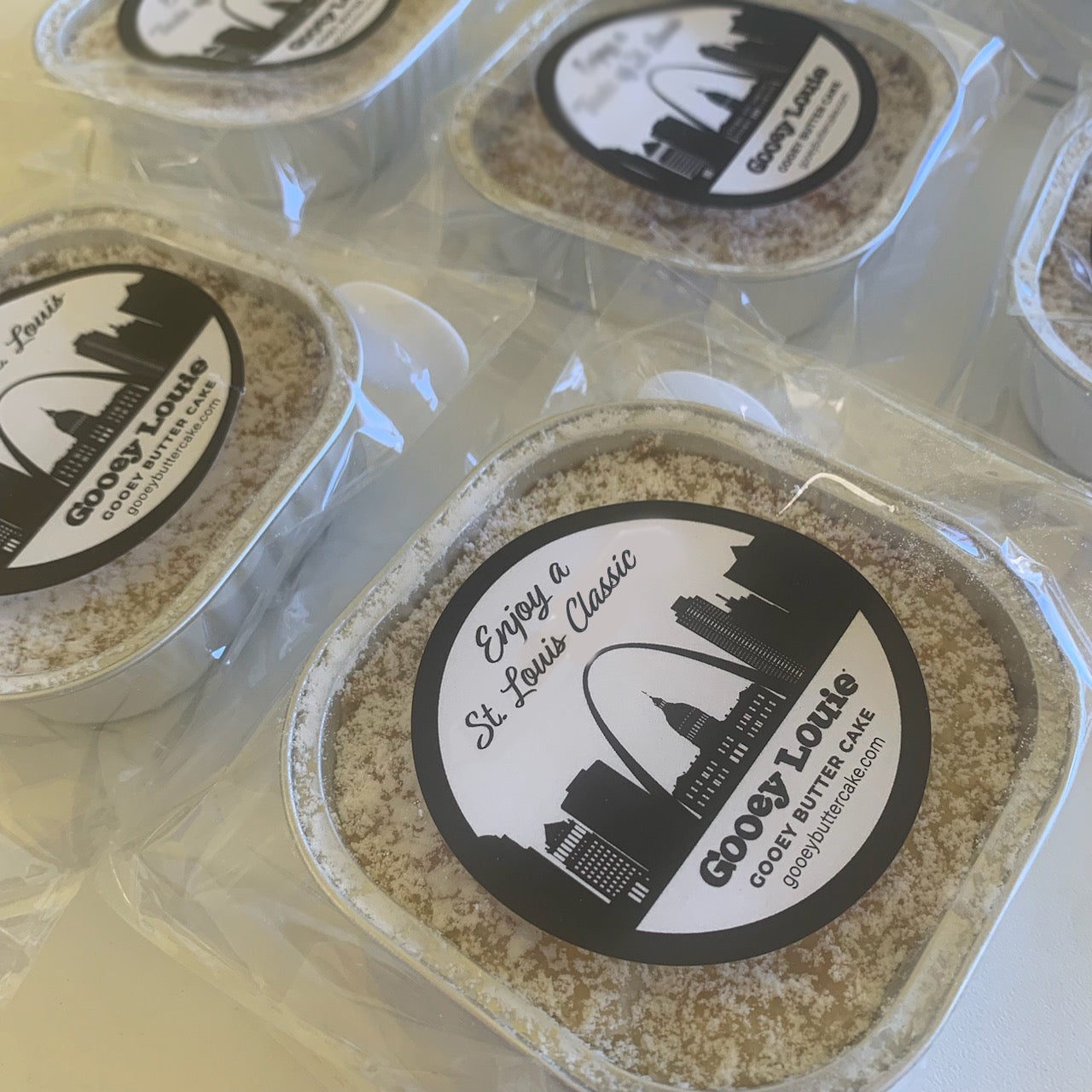 30 Gooey Louie Individual Servings | Enjoy a St. Louis Classic Minimalist Design (Bulk) SHIPPING INCLUDED