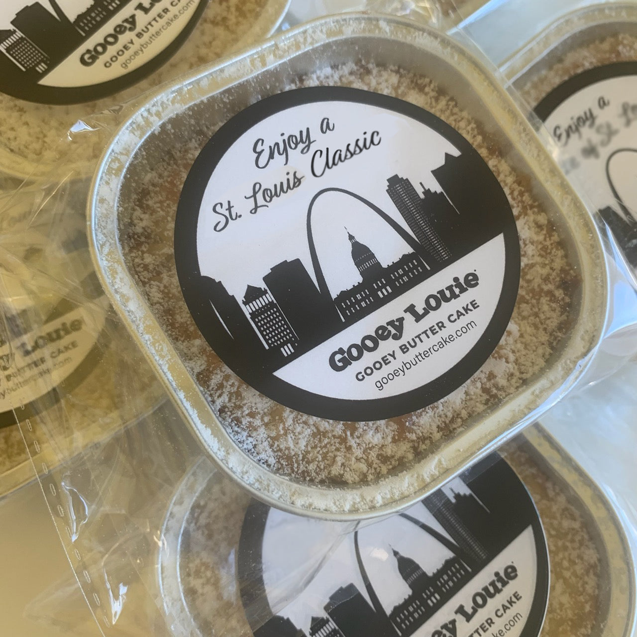 30 Gooey Louie Individual Servings | Enjoy a St. Louis Classic Minimalist Design (Bulk) SHIPPING INCLUDED