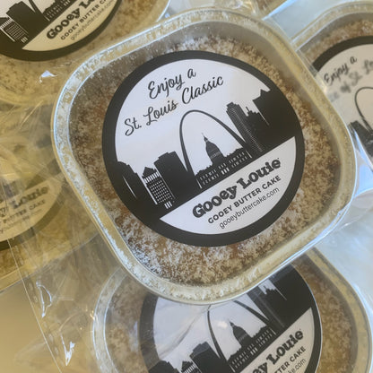 30 Gooey Louie Individual Servings | Enjoy a St. Louis Classic Minimalist Design (Bulk) SHIPPING INCLUDED