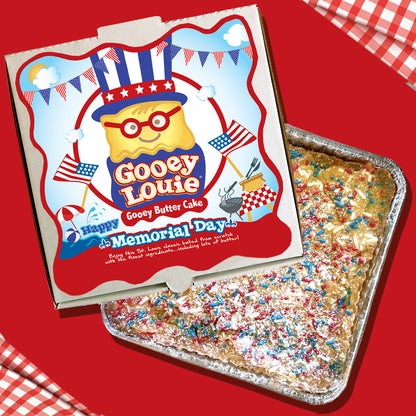 Memorial Day– Original Gooey Butter Cake