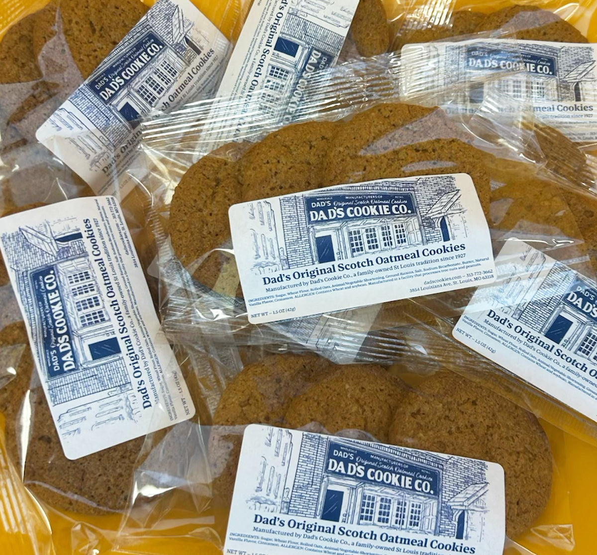 Dad's Cookies Scotch Oatmeal 3-pack LOCAL PICKUP – Gooey Louie Gooey ...
