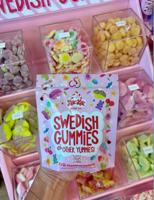 Lou Lou Candy Gift Bag — Swedish Candy and Premium Gummy Mix