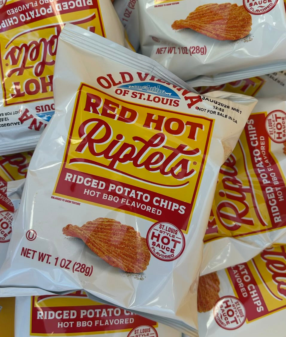 Old Vienna Red Hot Ripliets 1 oz. bag