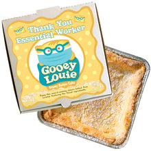 Load image into Gallery viewer, ESSENTIAL WORKER APPRECIATION Gooey Louie Box– Original Gooey Butter Cake SHIPPING INCLUDED
