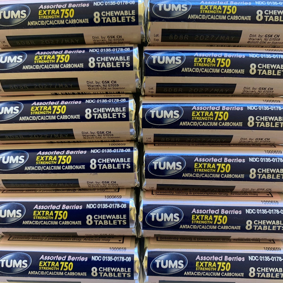 Roll of TUMS Very Berry LOCAL PICKUP Gooey Louie Gooey Butter Cakes