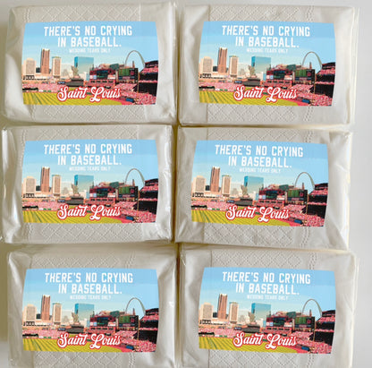 STL Baseball Wedding Tissues LOCAL PICKUP