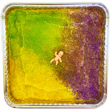 Load image into Gallery viewer, Gooey Louie Mardi Gras St. Louis Gooey Butter Cake Ooey Gooey Cake 8x8 U.S. SHIPPING
